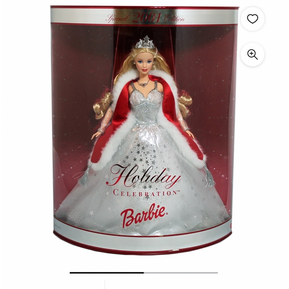 Happy Holidays Barbie 2001